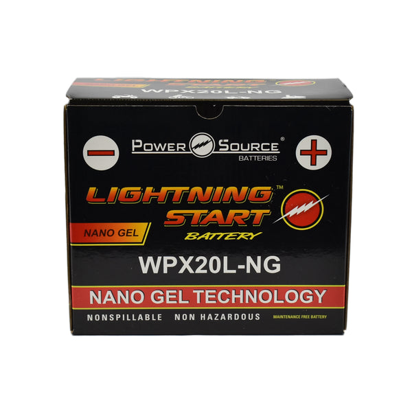 WPX20L-NG Nano Gel Battery - Power Source Batteries